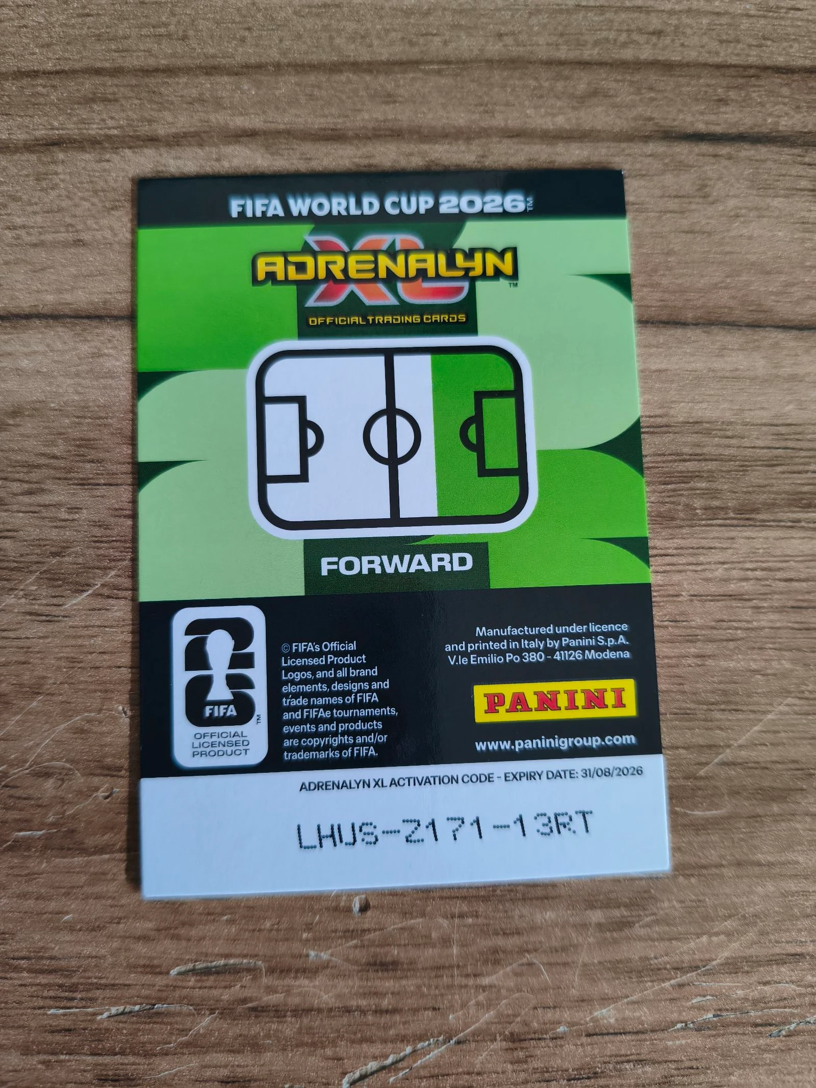 Tarjeta de fútbol Panini CDM Rodrygo edición limitada – photo 2